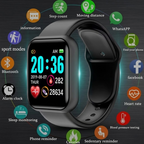Smart Watch for Men & Women – Fitness Tracker with Heart Rate & Blood Pressure Monitor UK