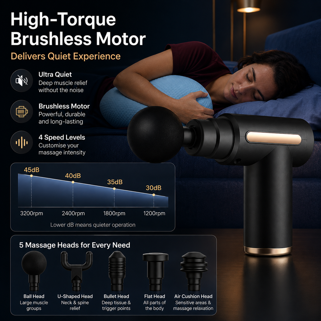 Kadex Massage Gun – Deep Tissue Muscle Massager
