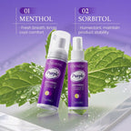 KÖRMESIC Purple Whitening Mousse Toothpaste 60ml Teeth Whitening Stain Remover