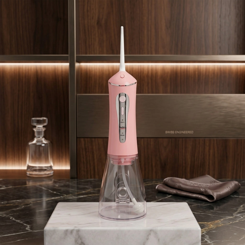 High-Power Cordless Water Flosser & Oral Irrigator (300ml)