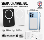 Power Bank Magnetic Fast Universal Wireless Charger for iPhone Android MagSafe