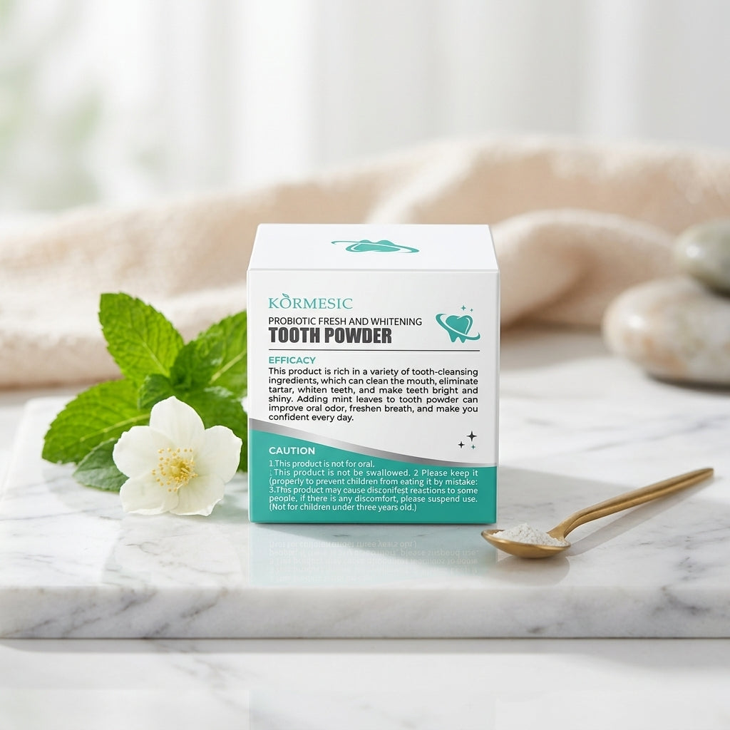 KÖRMESIC™ Tooth Powder - Natural Teeth Whitening & Brightening