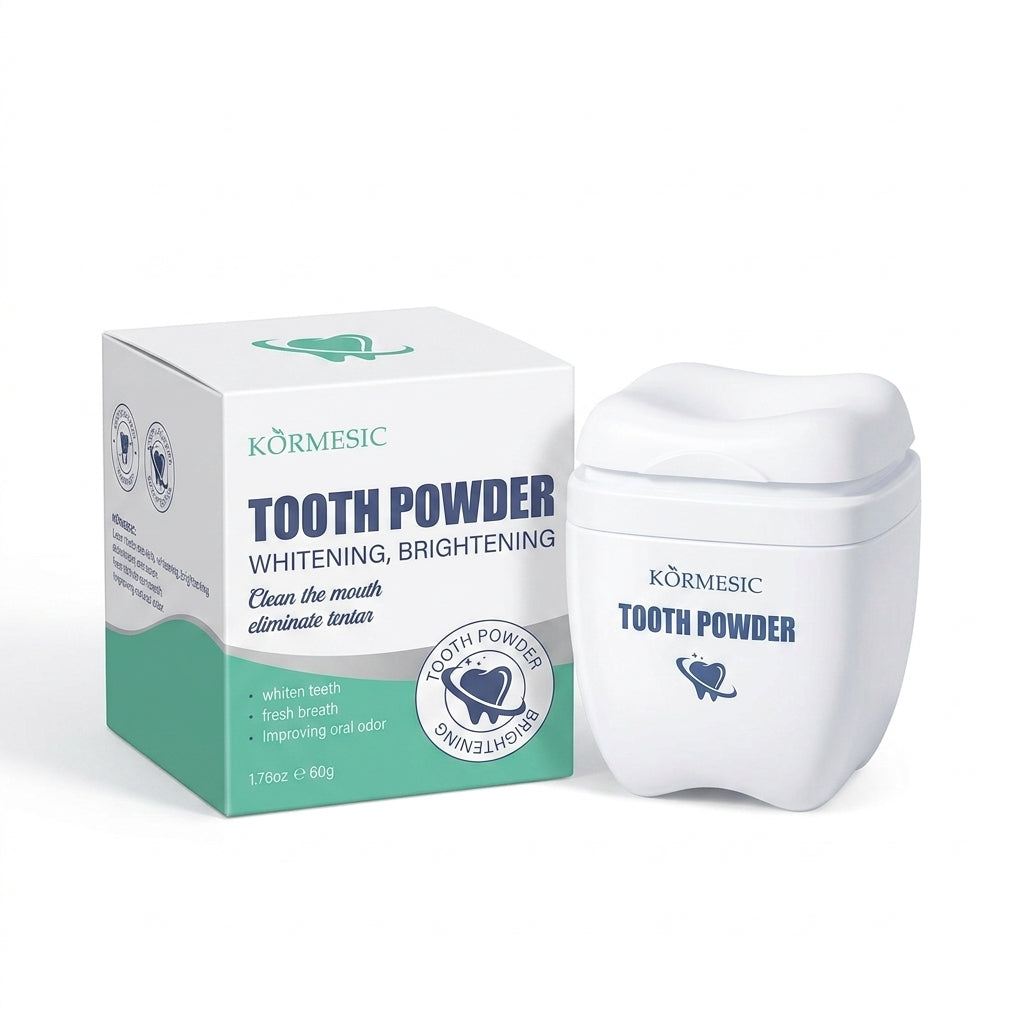 KÖRMESIC™ Tooth Powder - Natural Teeth Whitening & Brightening