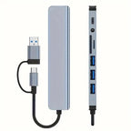 8 in 1 Multiport USB-C Hub Type C To USB 3.0 4K HDMI Adapter For Macbook Pro/Air