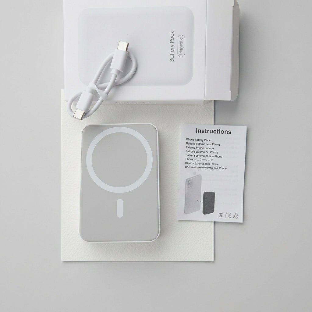 Magsafe Power Bank Portable Charger Magnetic Battery Pack For iPhone Samsung UK