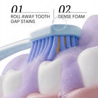 KÖRMESIC Purple Whitening Mousse Toothpaste 60ml Teeth Whitening Stain Remover