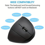 Wireless Ergonomic Mouse Design Vertical Optical Mice for Computer Laptop 2.4GHz