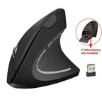 Wireless Ergonomic Mouse Design Vertical Optical Mice for Computer Laptop 2.4GHz