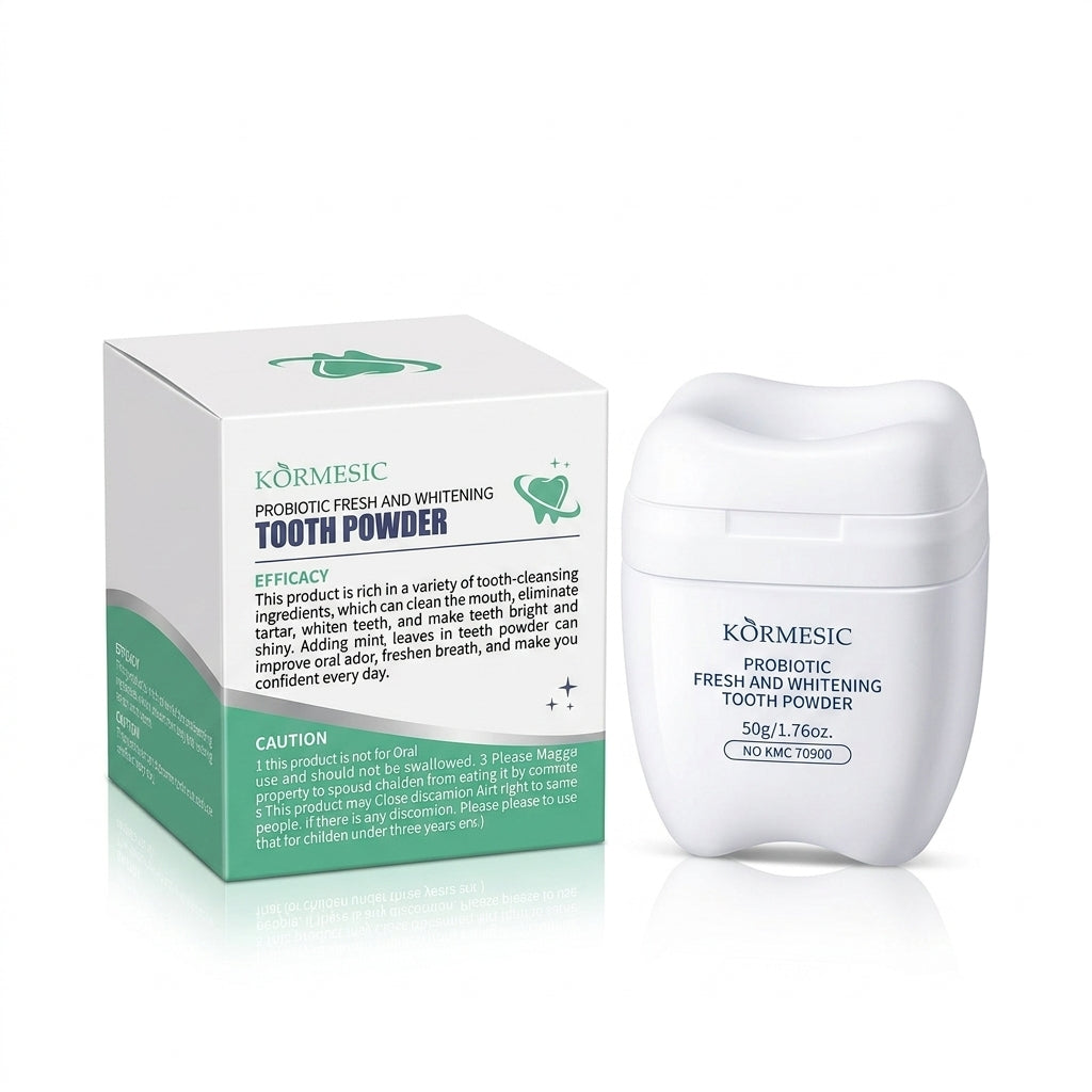 KÖRMESIC™ Tooth Powder - Natural Teeth Whitening & Brightening